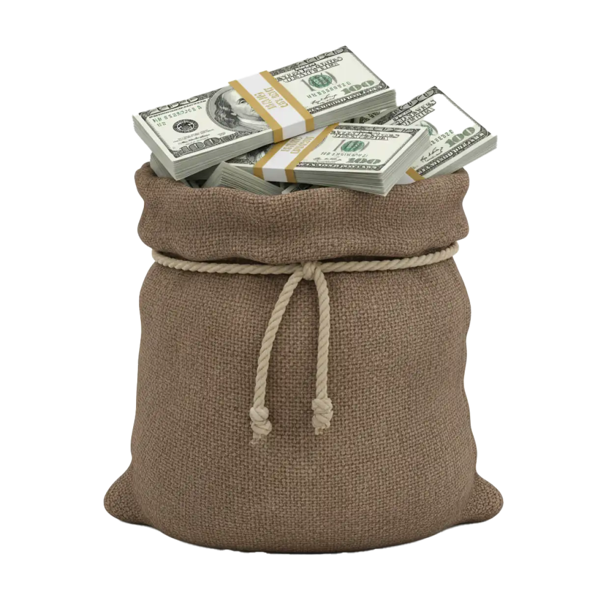 Free Download Money Bag Png For Sticker Printing - High Quality Money Bag Png PNG Image