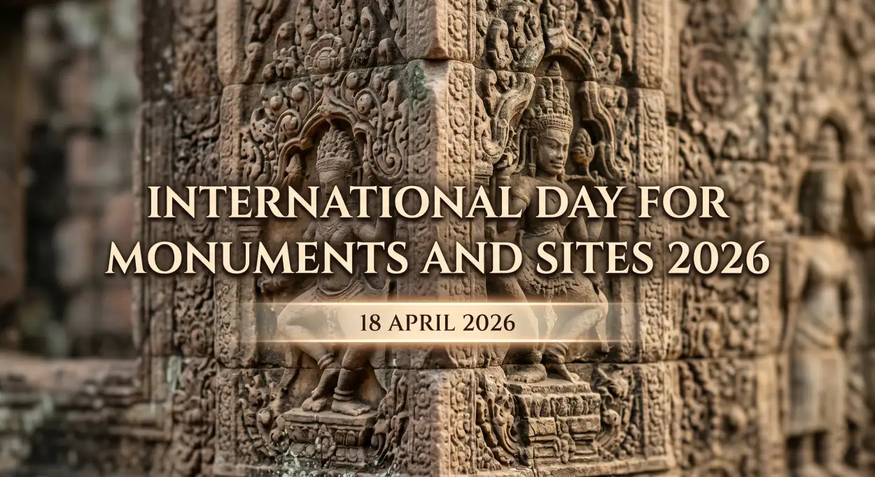 Free Download Monuments Day Essay In English 2026 - High Quality International Day For Monuments And Sites 2026 Image