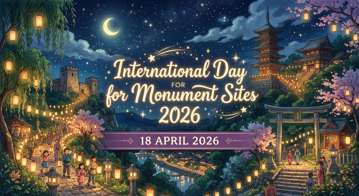 Free Download Monuments Day Whatsapp Status 2026 - High Quality International Day For Monuments And Sites 2026 Image