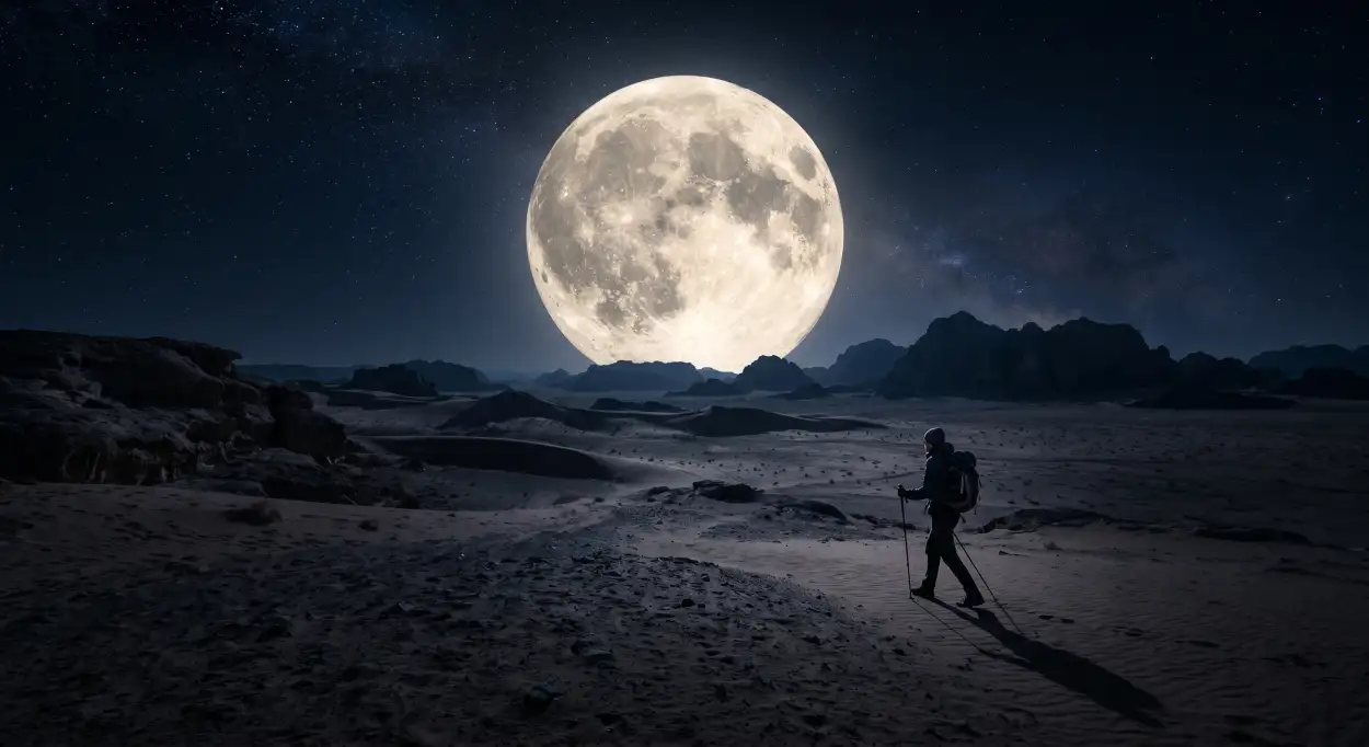 Free Download Moonlight Nature Wallpaper Hd - High Quality Nature Hd Wallpaper Image