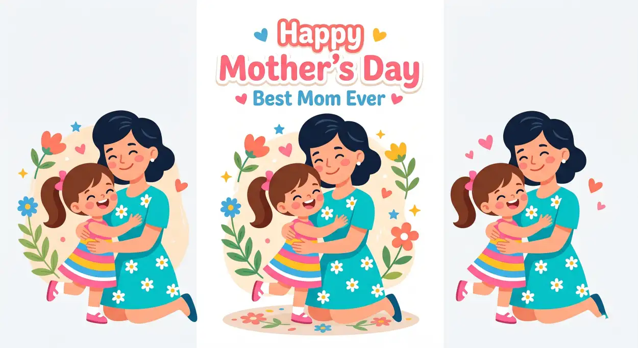 Free Download Mothers Day 2026 Vector Images - High Quality Happy Mothers Day 2026 Image