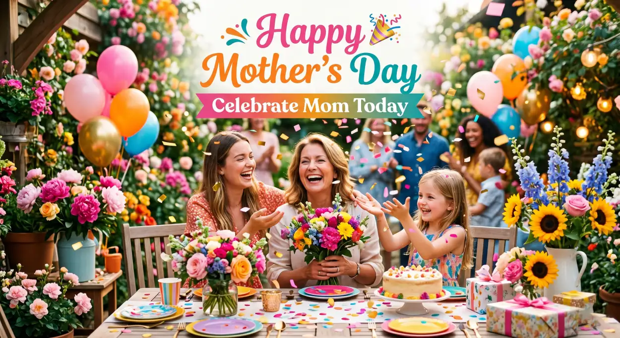 Free Download Mothers Day Celebration Ideas 2026 - High Quality Happy Mothers Day 2026 Image