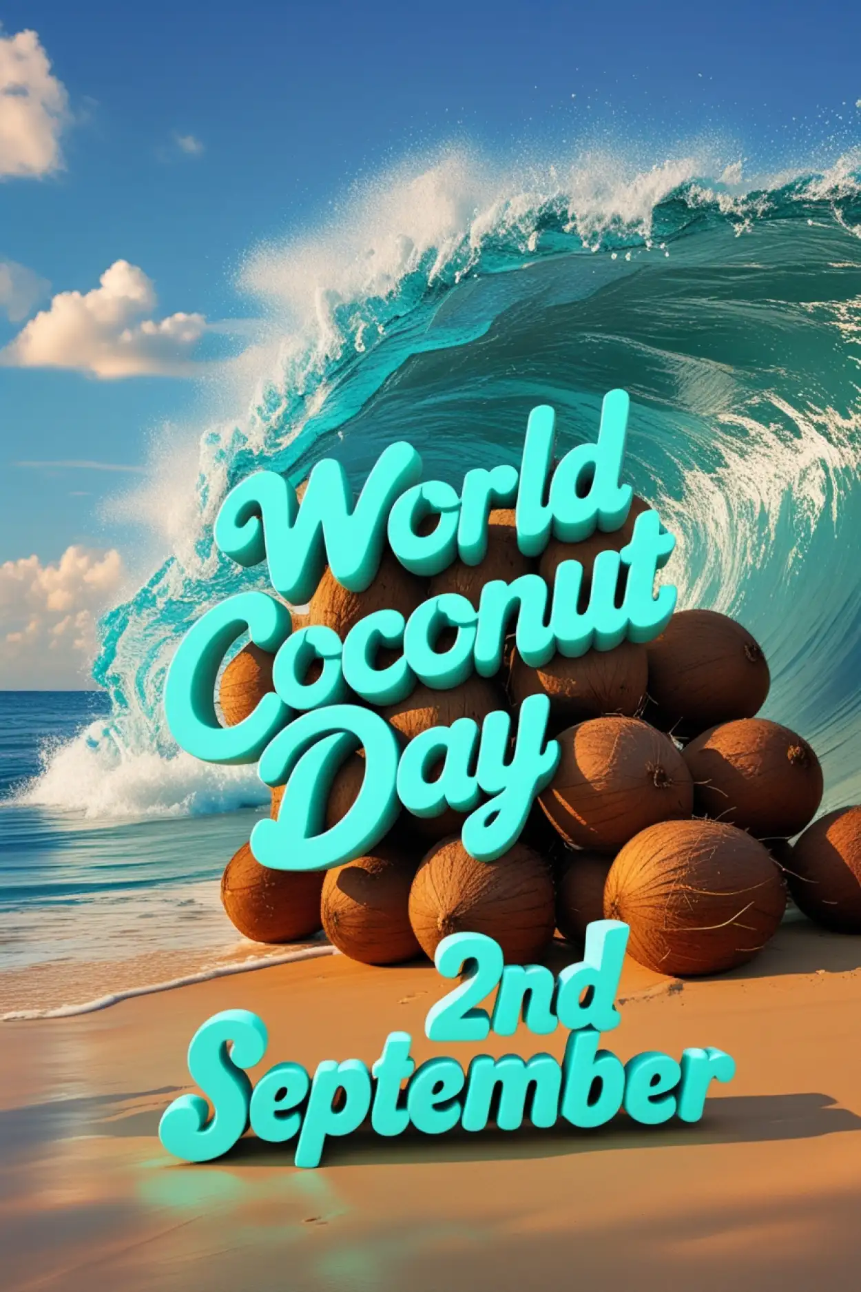 Motivational Coconut Day Quotes For Farmers - Royalty Free World Coconut Day Image | Pngmagic Free Download Motivational Coconut Day Quotes For Farmers - High Quality World Coconut Day Background