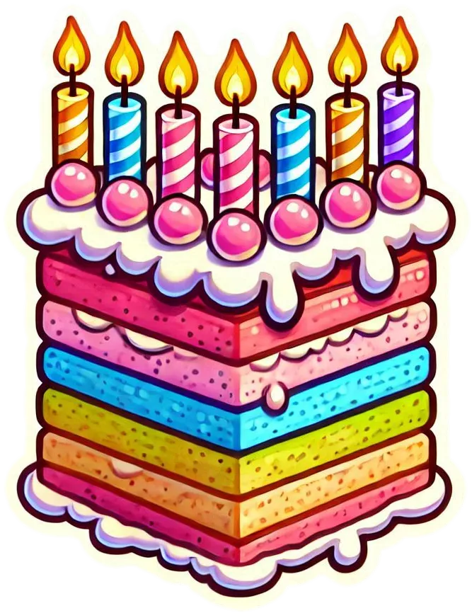 Multi-layered Cake Png Transparent With Candles - Royalty Free Cake Png Transparent Image | Pngmagic Free Download Multi-layered Cake Png Transparent With Candles - High Quality Cake Png Transparent PNG Image