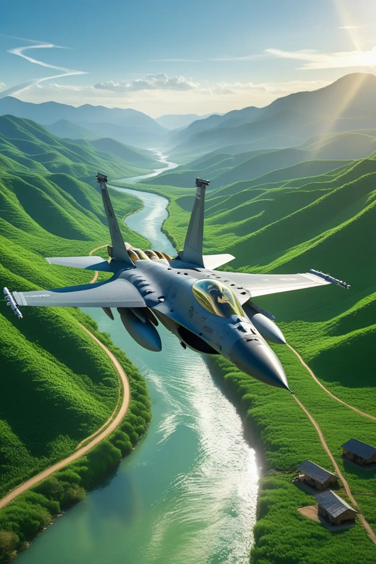Free Download Multiple F16 Jets Flying In Formation Background - High Quality F16 Fighter Jet Background