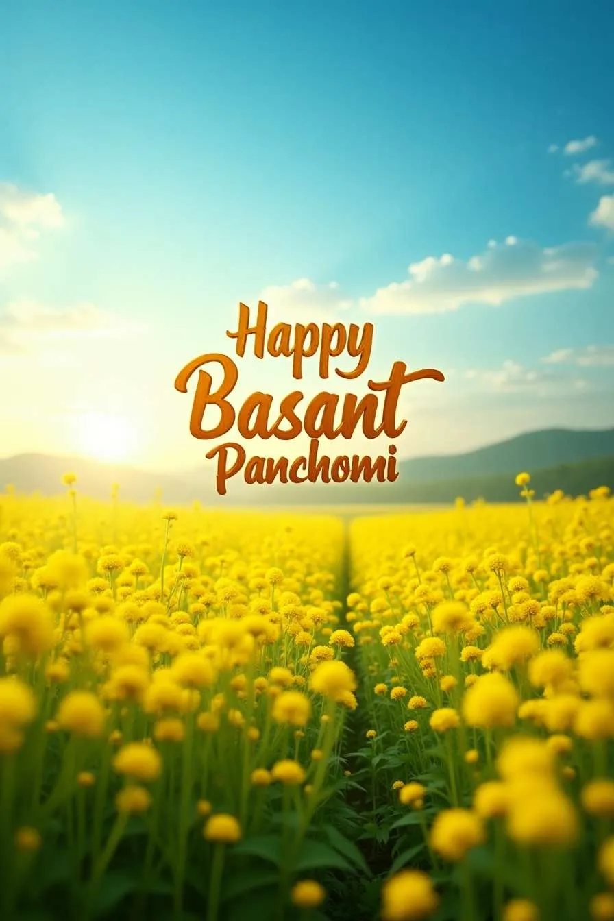 Mustard Fields Basant Panchami Hd Wallpaper - Royalty Free Happy Basant Panchami Image | Pngmagic Free Download Mustard Fields Basant Panchami Hd Wallpaper - High Quality Happy Basant Panchami Background