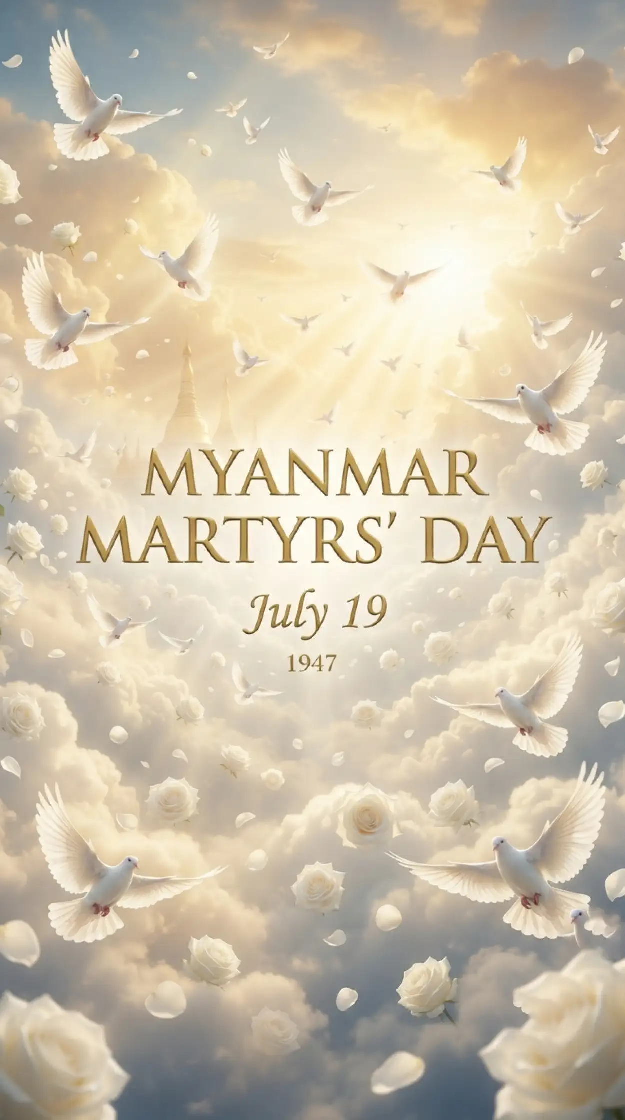 Free Download Myanmar Martyrs Day Mobile Wallpaper - High Quality Myanmar Martyrs Day 2026 Image