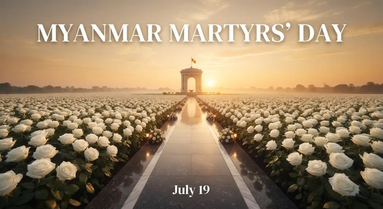 Free Download Myanmar Martyrs Day Web Story Image - High Quality Myanmar Martyrs Day 2026 Image