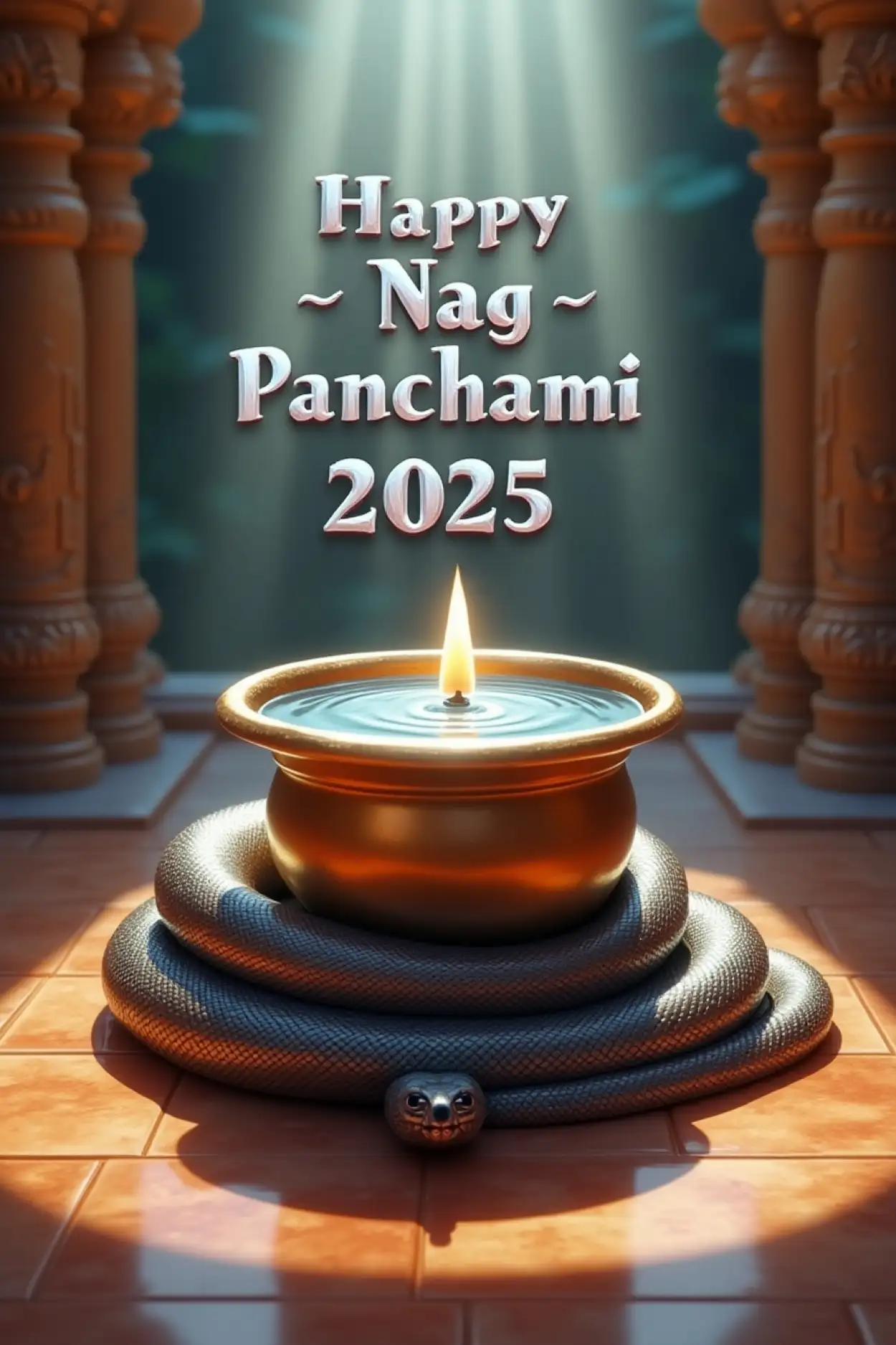 Naag Dev Digital Painting For Nag Panchami - Royalty Free Appy Nag Panchami 2025 Image | Pngmagic Free Download Naag Dev Digital Painting For Nag Panchami - High Quality Appy Nag Panchami 2025 Background