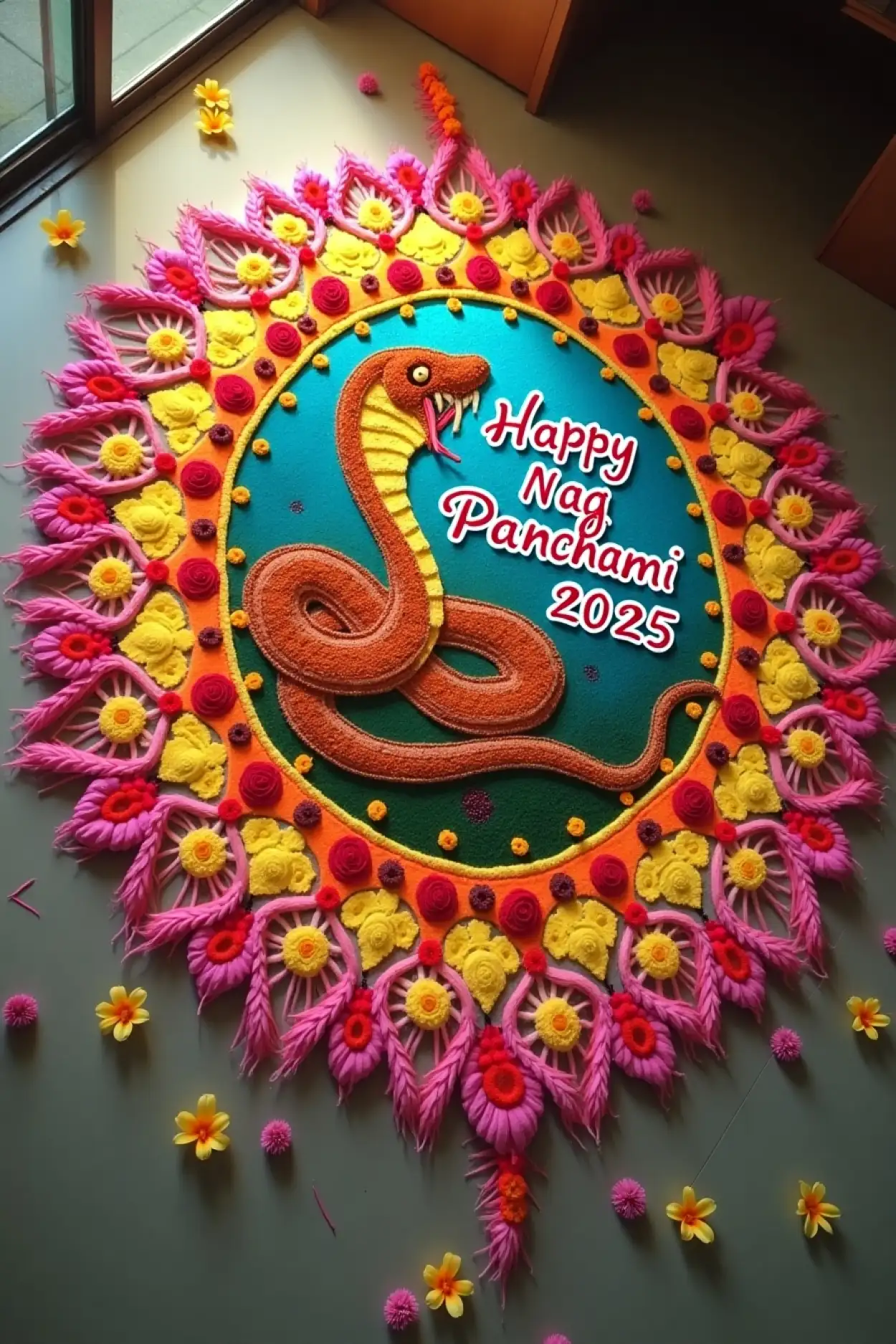 Free Download Nag Panchami 2025 Special Photo For Whatsapp - High Quality Happy Nag Panchami 2025 Background