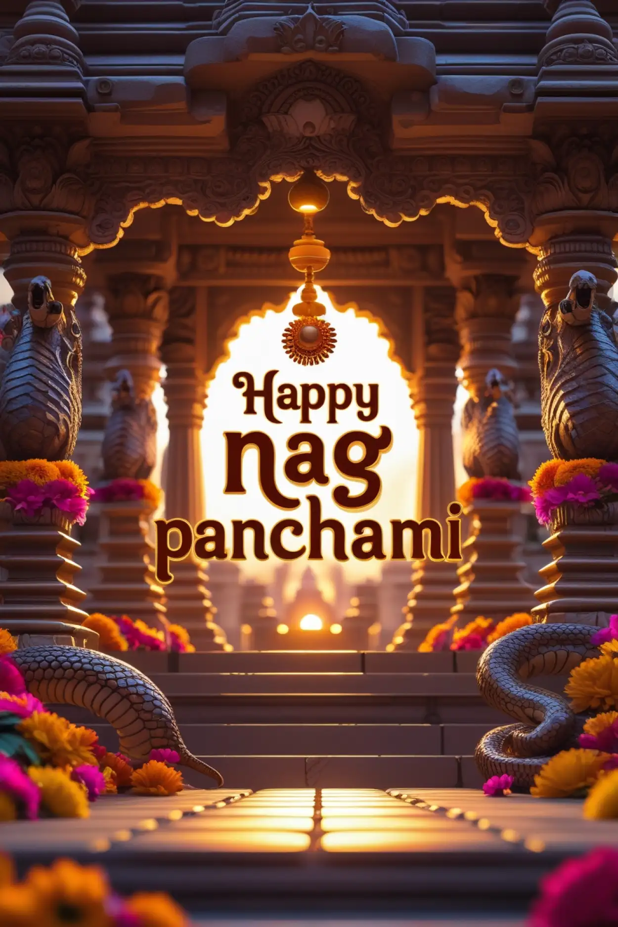 Nag Panchami Festival Greeting Card - Royalty Free Happy Nag Panchami Image | Pngmagic Free Download Nag Panchami Festival Greeting Card - High Quality Happy Nag Panchami Background
