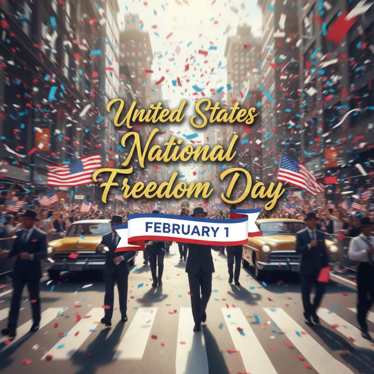 Free Download National Freedom Day Banner Design - High Quality United States National Freedom Day Background