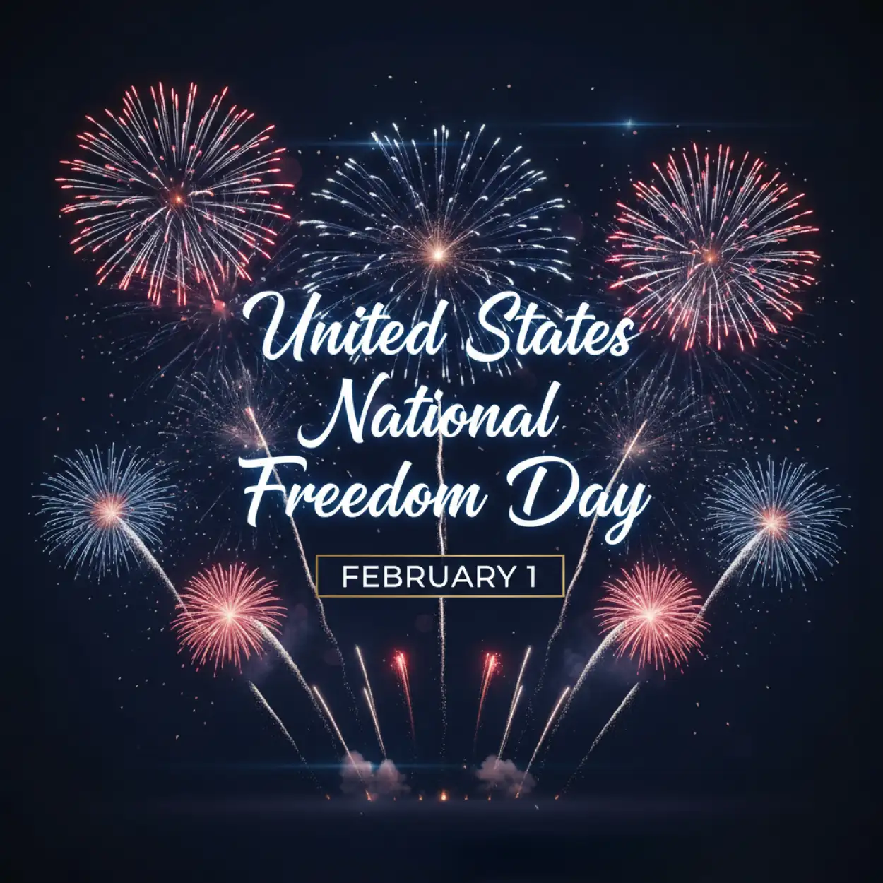 Free Download National Freedom Day Culture Poster - High Quality United States National Freedom Day Image