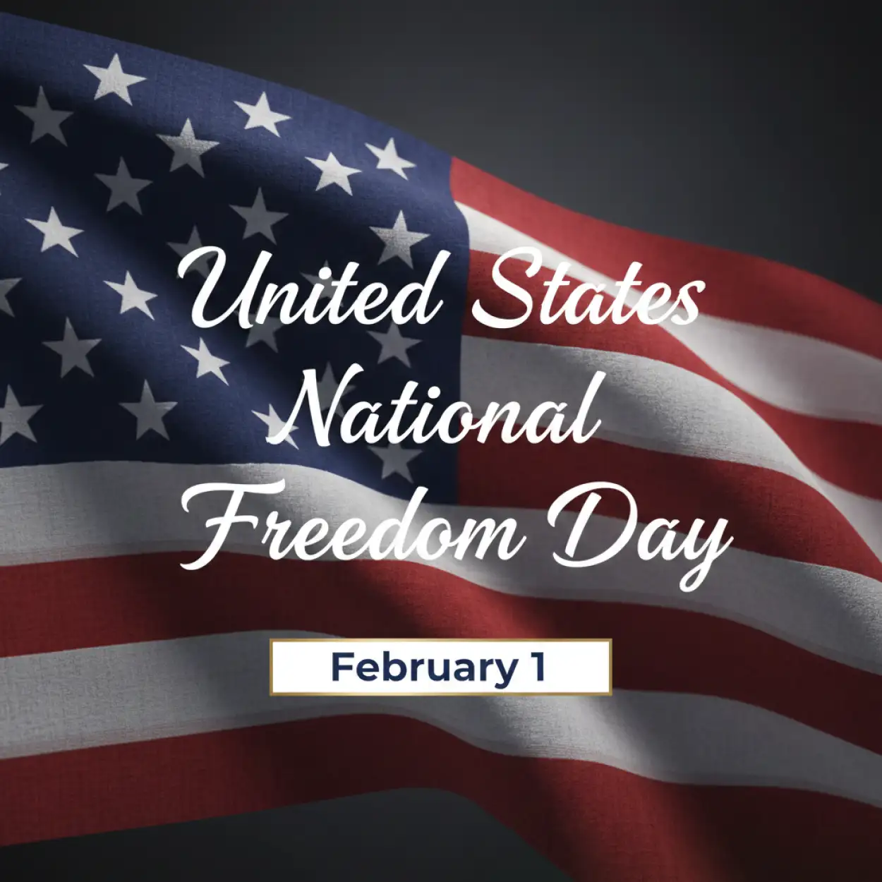 Free Download National Freedom Day Email Banner Design - High Quality United States National Freedom Day Image