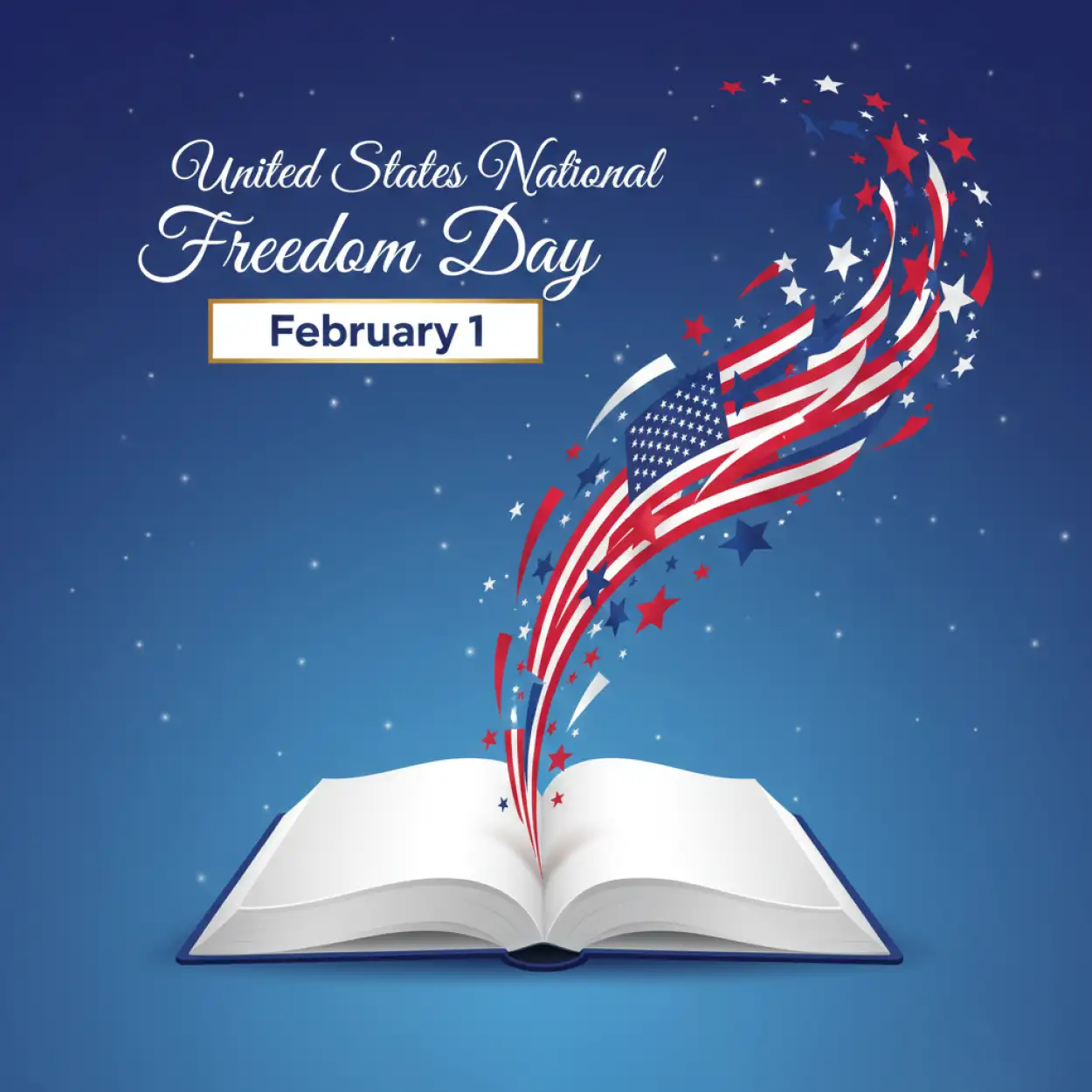 Free Download National Freedom Day Patriotic Illustration - High Quality United States National Freedom Day Image