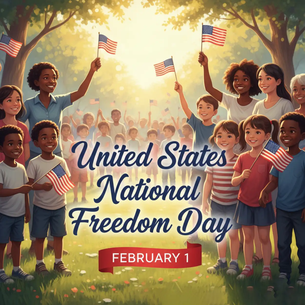 Free Download National Freedom Day School Poster Ideas - High Quality United States National Freedom Day Background