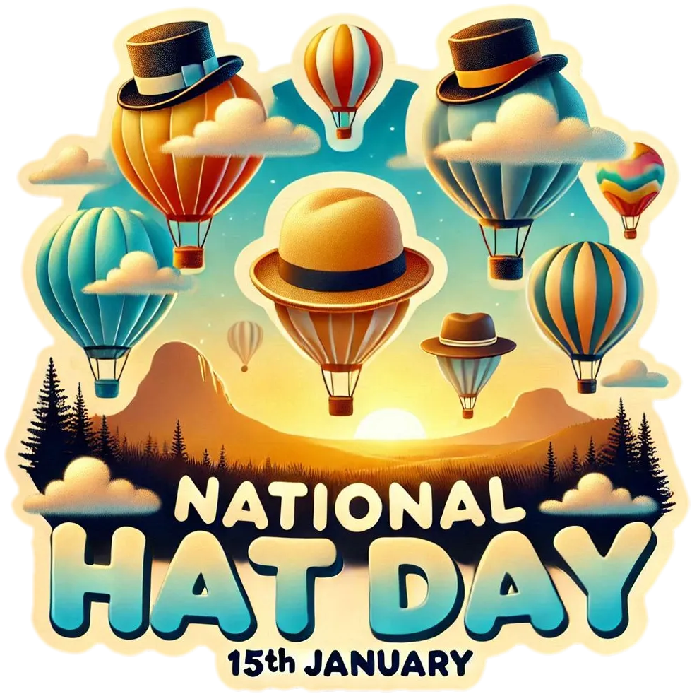 National Hat Day Png For Marketing Materials - Royalty Free National Hat Day Png Image | Pngmagic Free Download National Hat Day Png For Marketing Materials - High Quality National Hat Day Png PNG Image