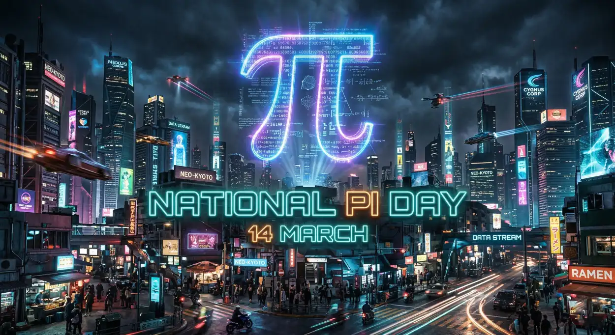 Free Download National Pi Day Poster For School Event - High Quality National Pi Day Image