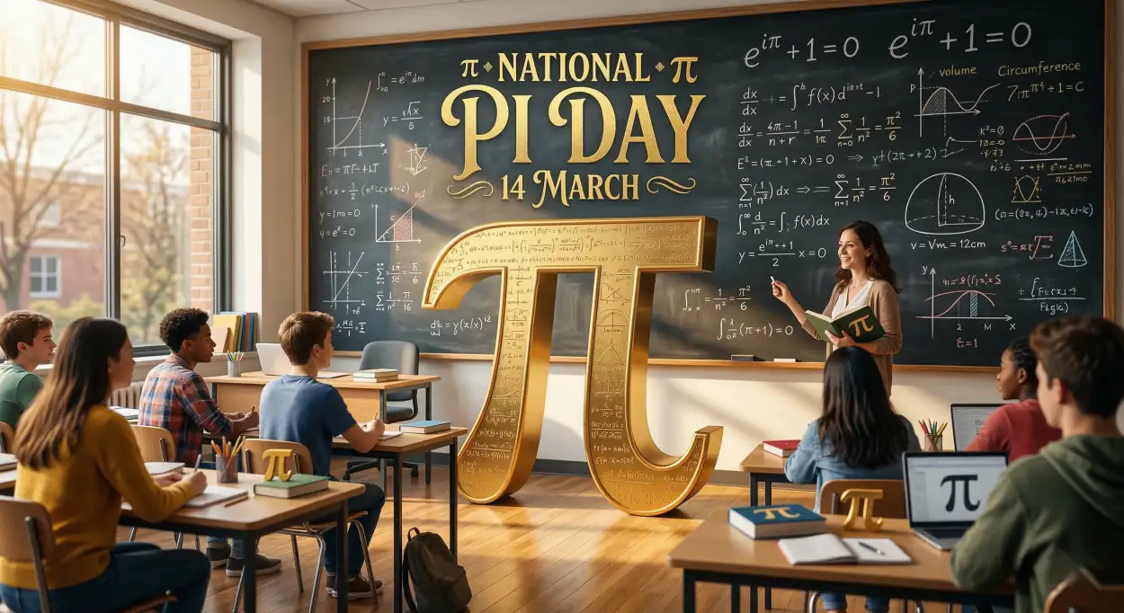 Free Download National Pi Day School Math Event Poster - High Quality National Pi Day Image