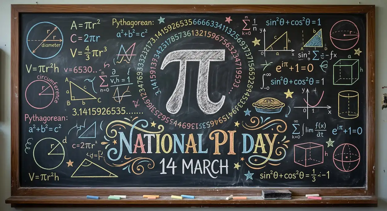 Free Download National Pi Day School Math Poster - High Quality National Pi Day Image