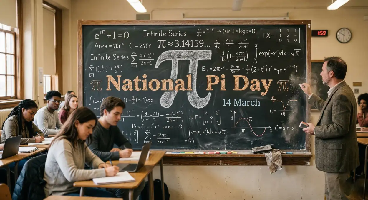 Free Download National Pi Day Wishes For Students - High Quality National Pi Day Image