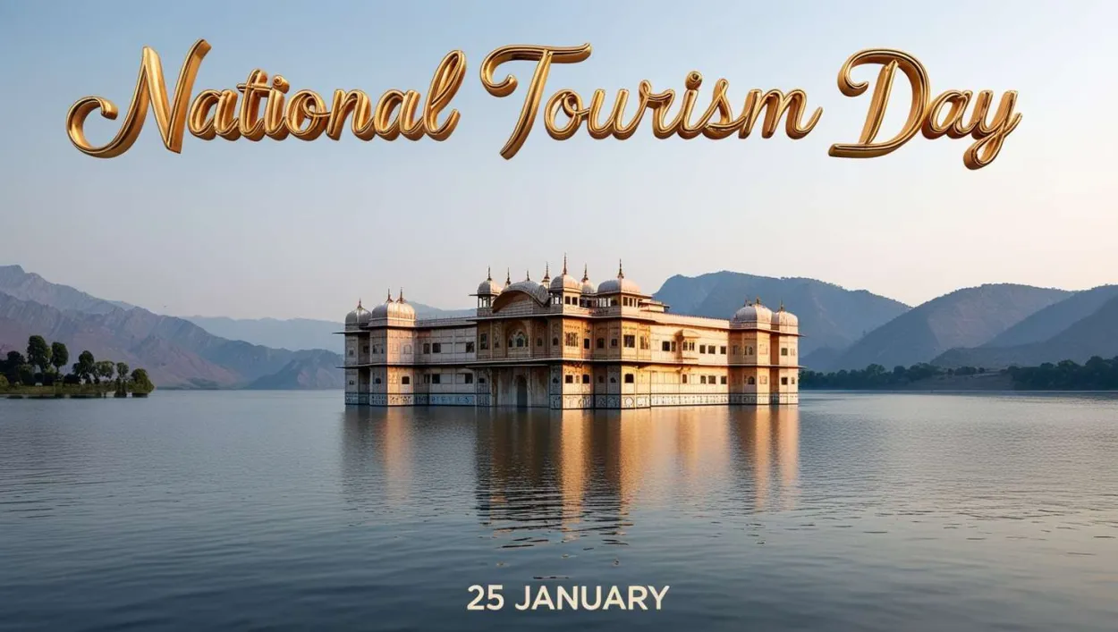 Free Download National Tourism Day Artistic Background Designs - High Quality National Tourism Day Background