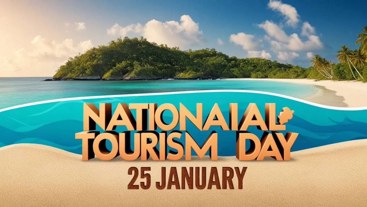 National Tourism Day Background With Nature And Mountains - Royalty Free National Tourism Day Image | Pngmagic Free Download National Tourism Day Background With Nature And Mountains - High Quality National Tourism Day Background