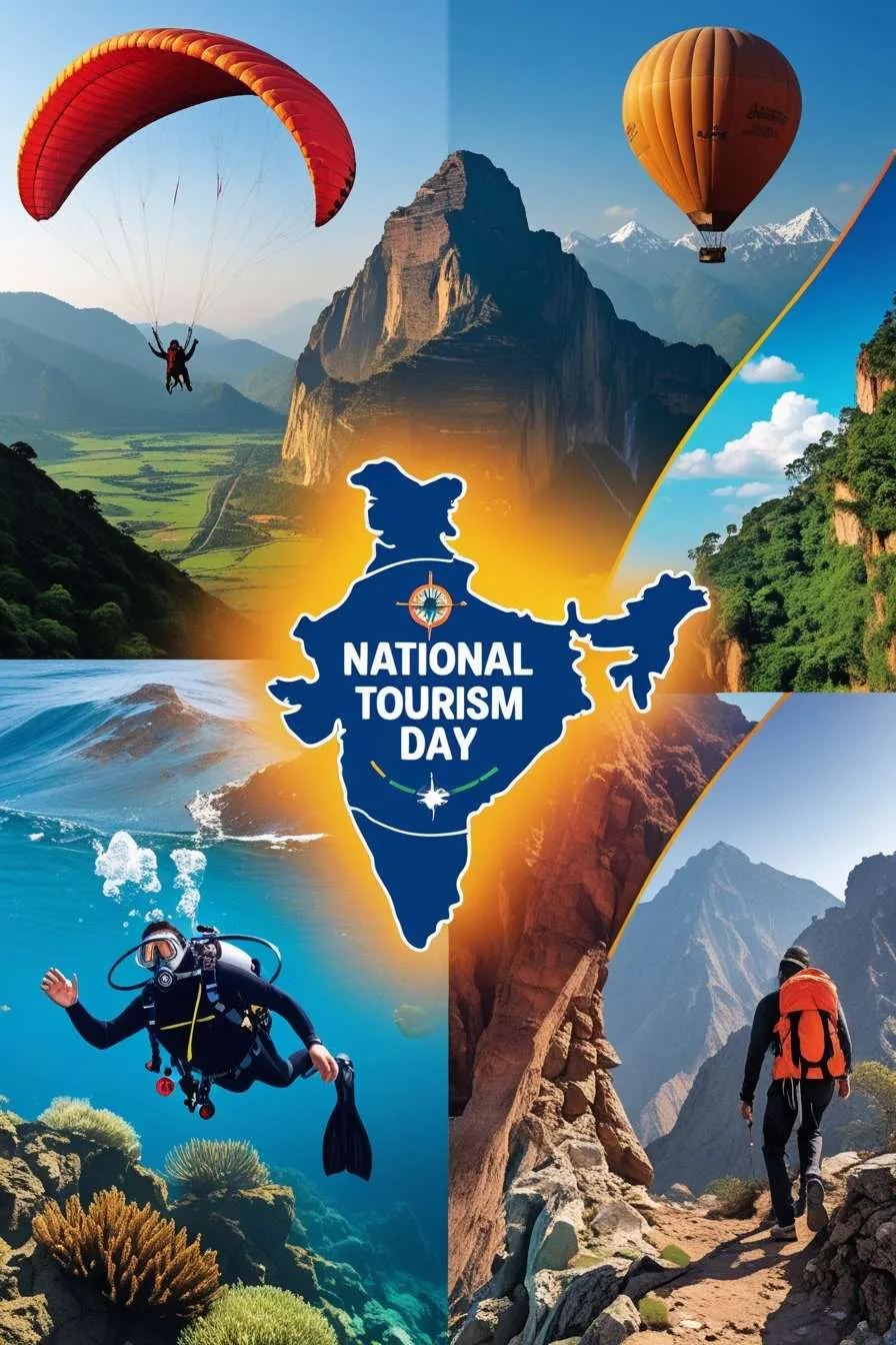 Free Download National Tourism Day Celebration Pictures 2024 - High Quality National Tourism Day Background