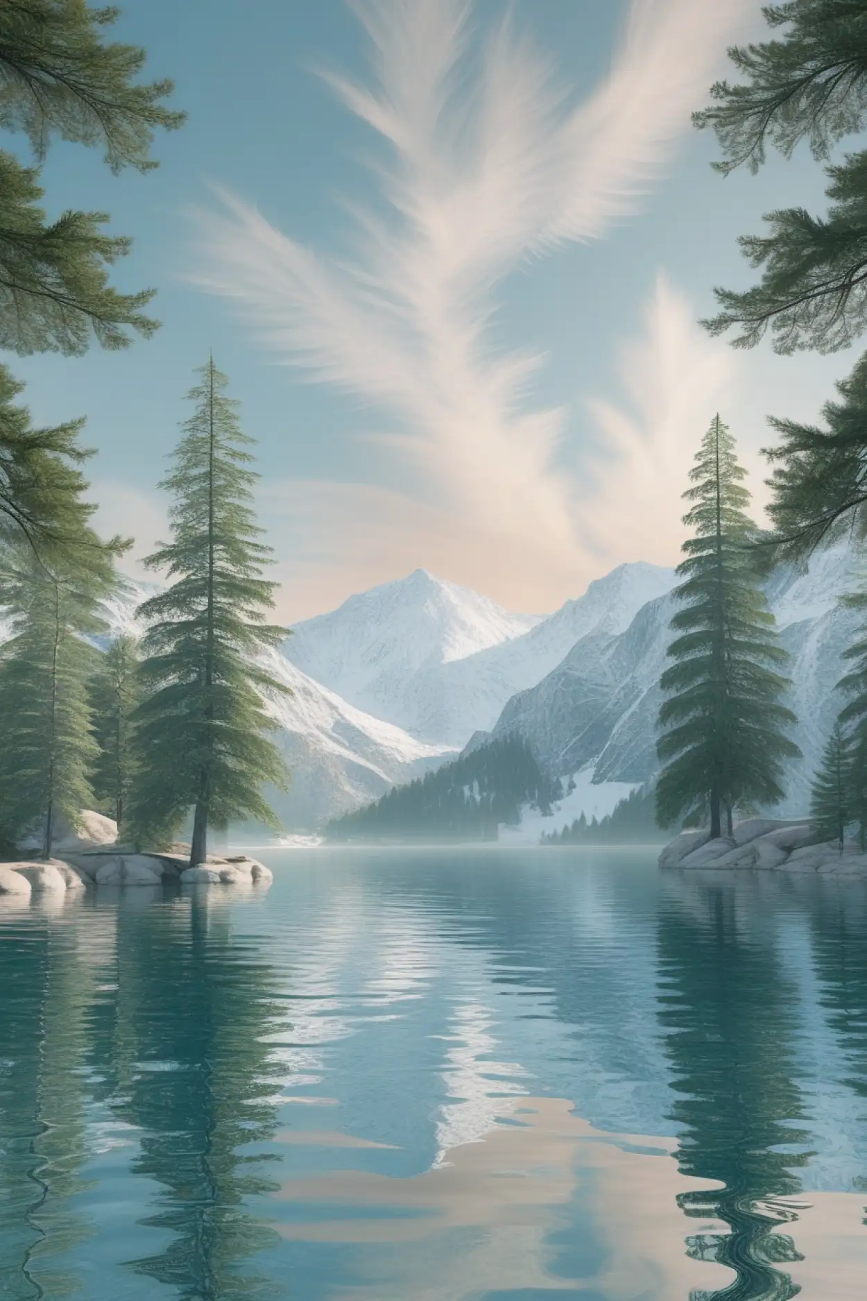Nature Background Scenery With River And Trees - Royalty Free Nature Background Image | Pngmagic Free Download Nature Background Scenery With River And Trees - High Quality Nature Background Background