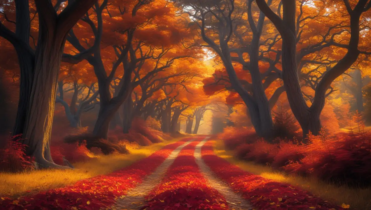 Nature Background With Road And Trees - Royalty Free Nature Background Image | Pngmagic Free Download Nature Background With Road And Trees - High Quality Nature Background Background
