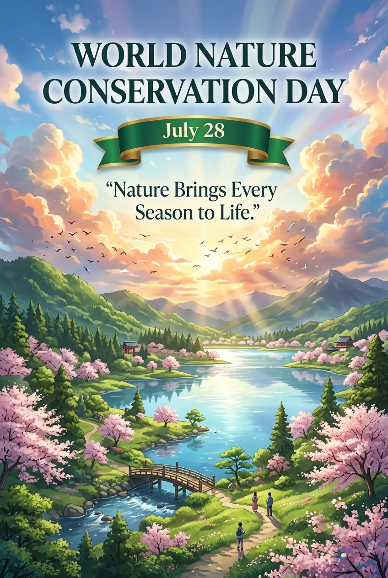 Free Download Nature Conservation Badge Design - High Quality World Nature Conservation Day 2026 Image