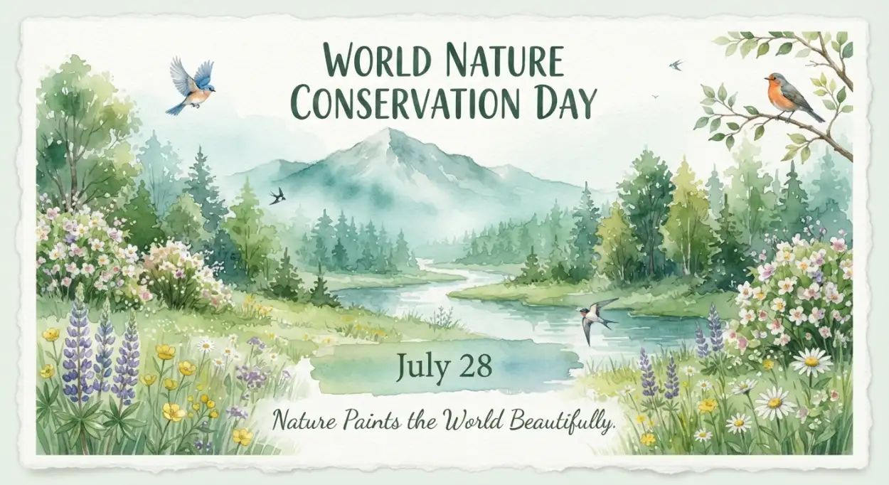 Free Download Nature Conservation Blog Featured Image - High Quality World Nature Conservation Day 2026 Image