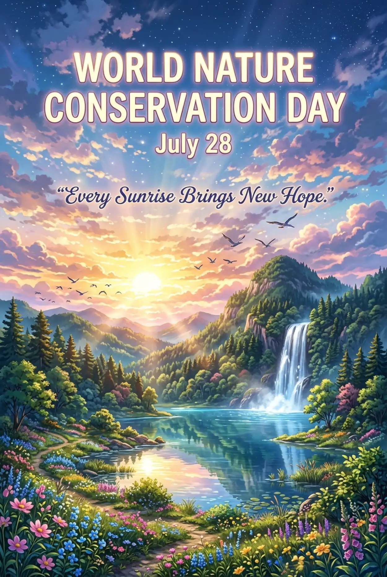 Free Download Nature Conservation Email Header - High Quality World Nature Conservation Day 2026 Image