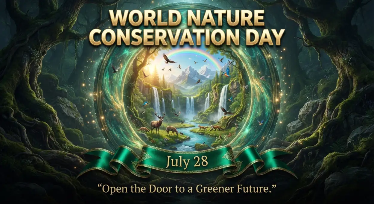 Free Download Nature Conservation Event Banner - High Quality World Nature Conservation Day 2026 Image
