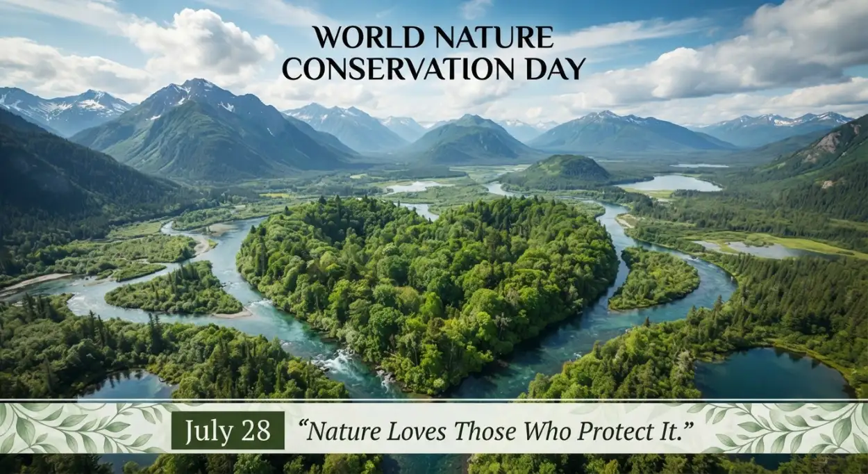 Free Download Nature Conservation Website Banner - High Quality World Nature Conservation Day 2026 Image