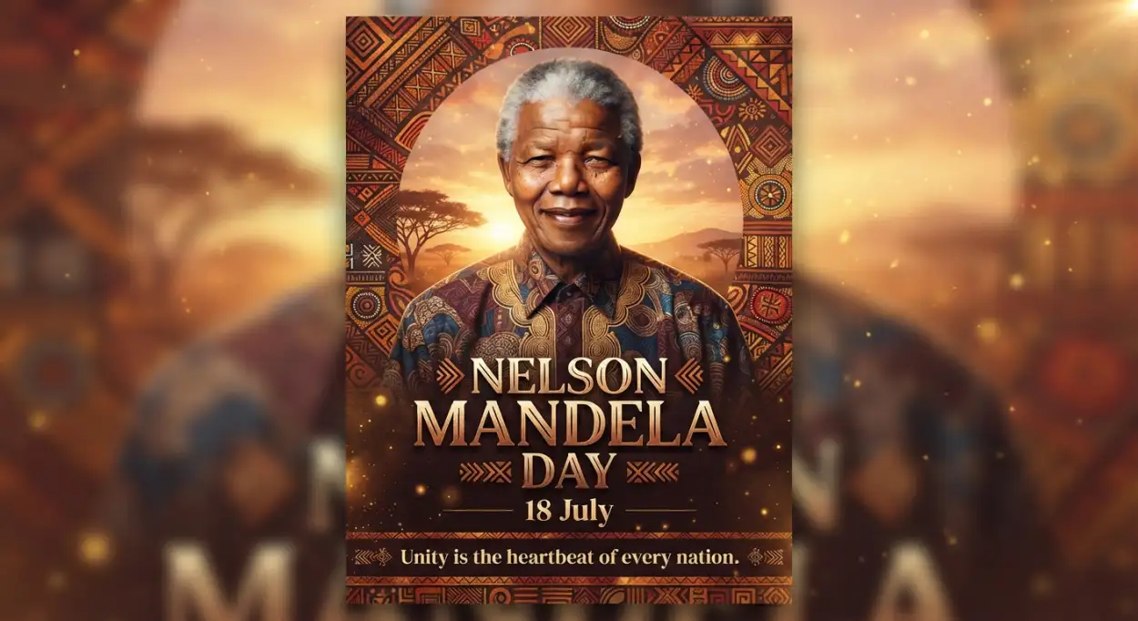 Free Download Nelson Mandela Awareness Banner 2026 - High Quality Nelson Mandela Poster 2026 Image