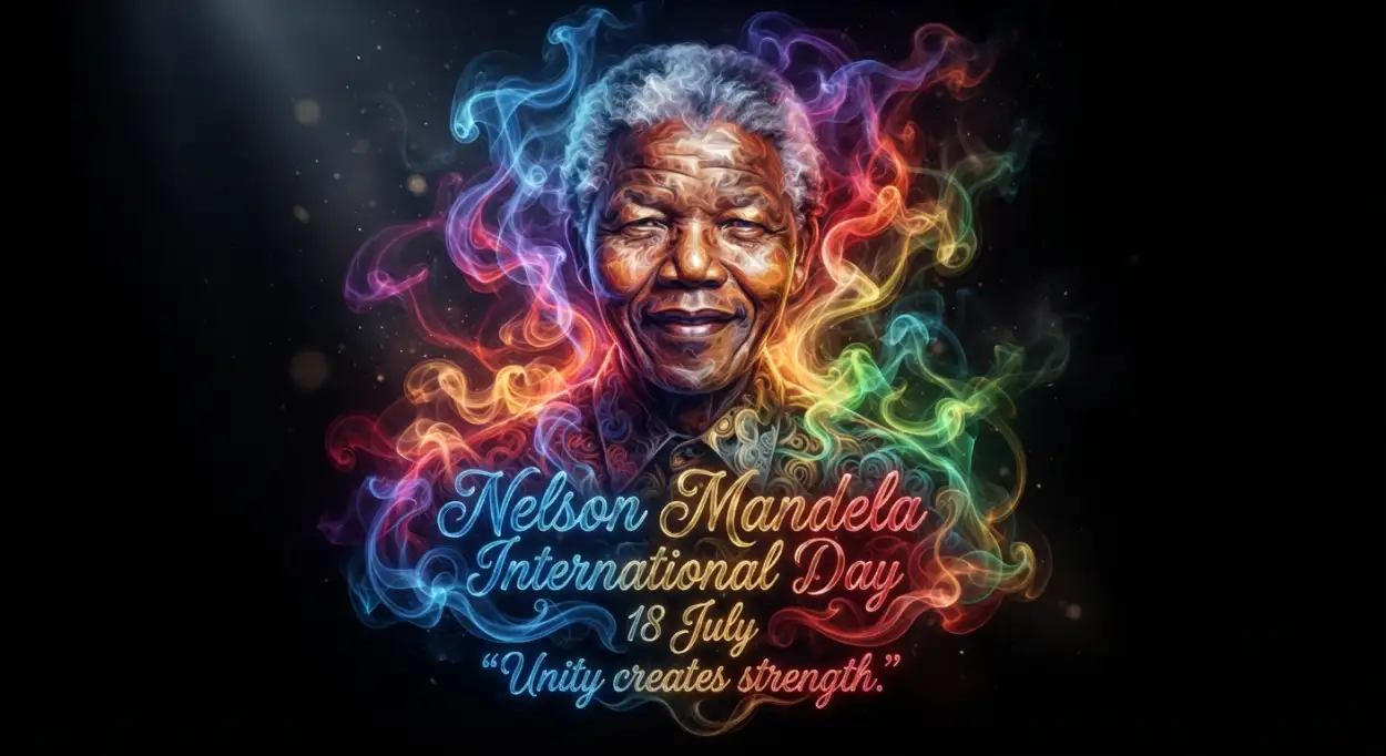 Free Download Nelson Mandela Day Facebook Post Design - High Quality Nelson Mandela International Day 2026 Image