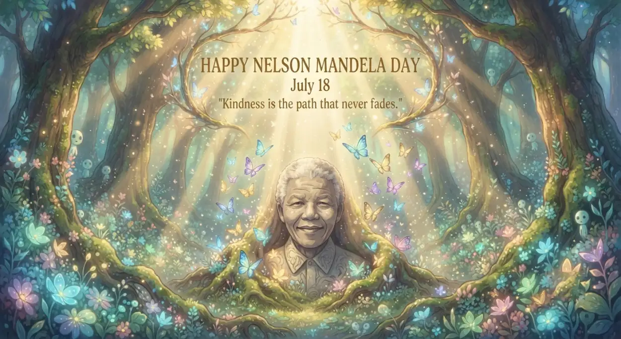 Free Download Nelson Mandela Day Wishes Digital Art - High Quality Nelson Mandela Day Wishes Image
