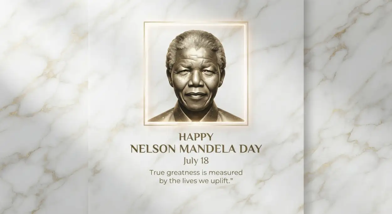 Free Download Nelson Mandela Day Wishes Template - High Quality Nelson Mandela Day Wishes Image