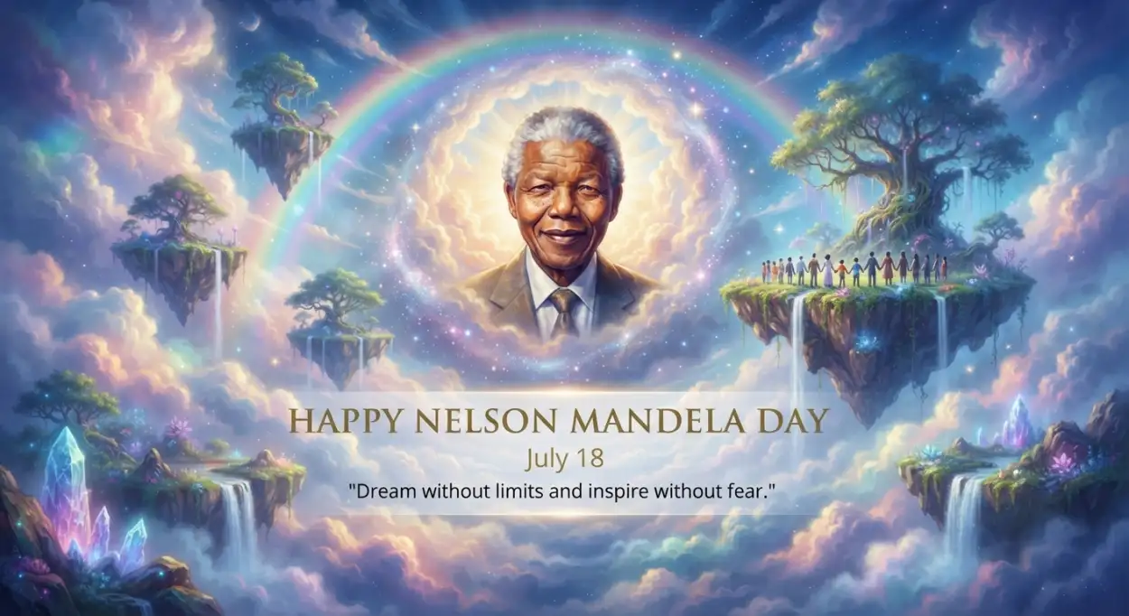 Free Download Nelson Mandela Day Wishes With Inspirational Quotes - High Quality Nelson Mandela Day Wishes Image