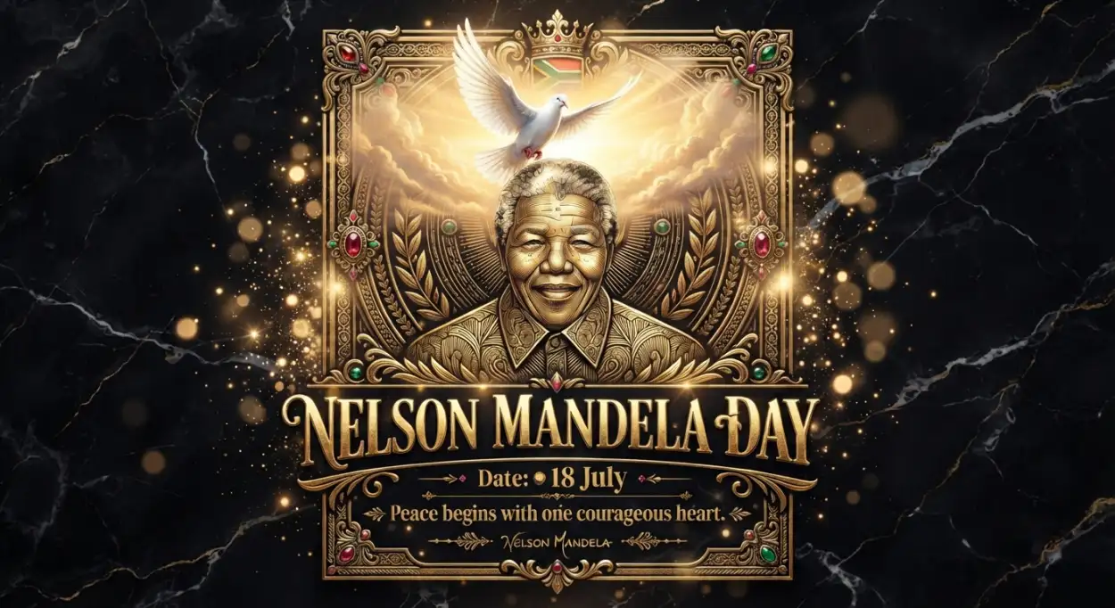 Free Download Nelson Mandela Event Flyer Design 2026 - High Quality Nelson Mandela Poster 2026 Image