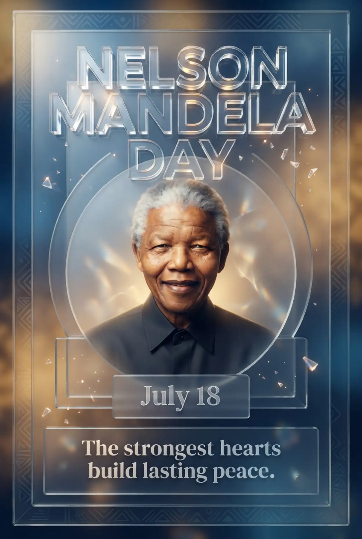 Free Download Nelson Mandela Facebook Poster 2026 - High Quality Nelson Mandela Poster 2026 Image