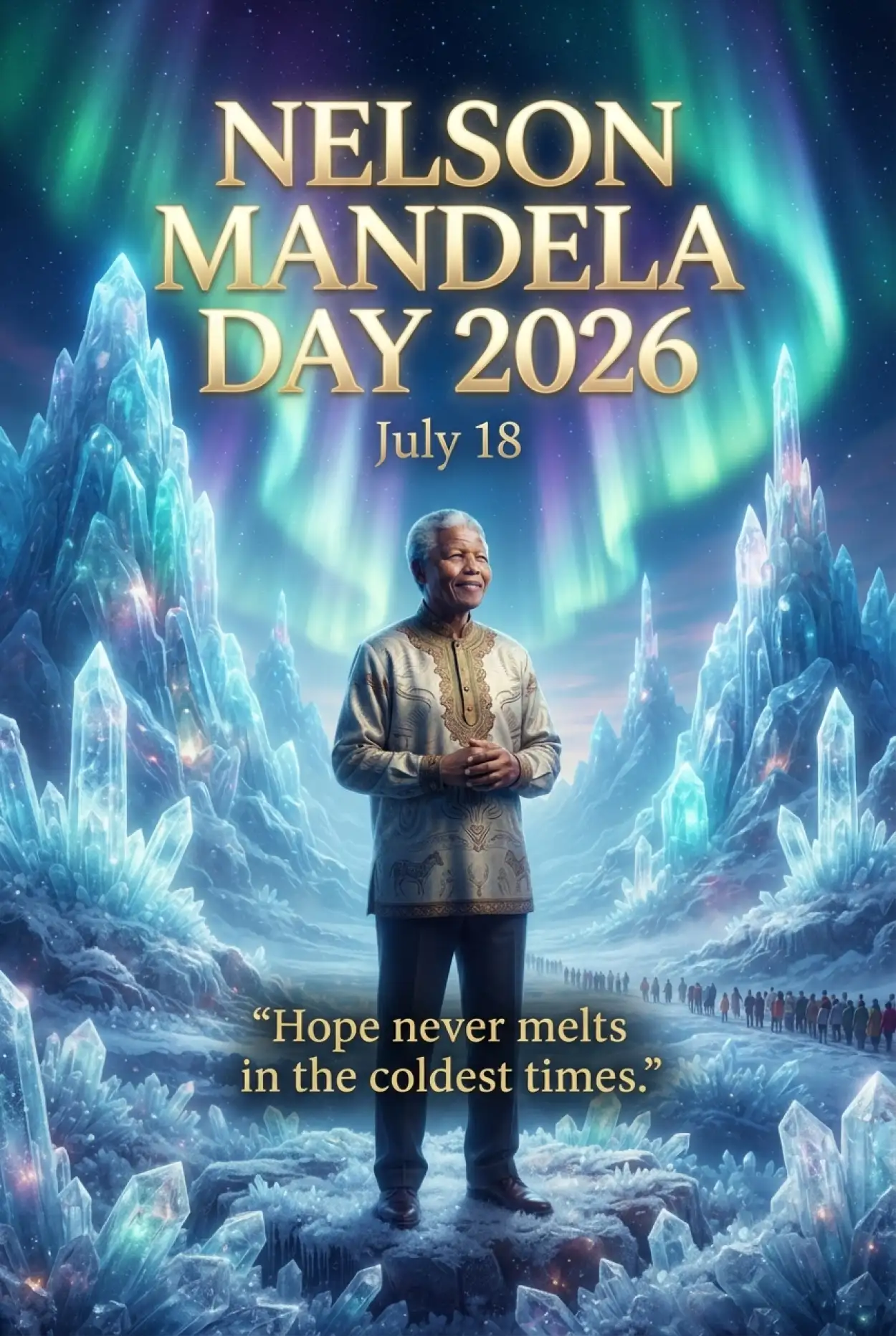 Free Download Nelson Mandela Hope Poster 2026 - High Quality Nelson Mandela Poster 2026 Image