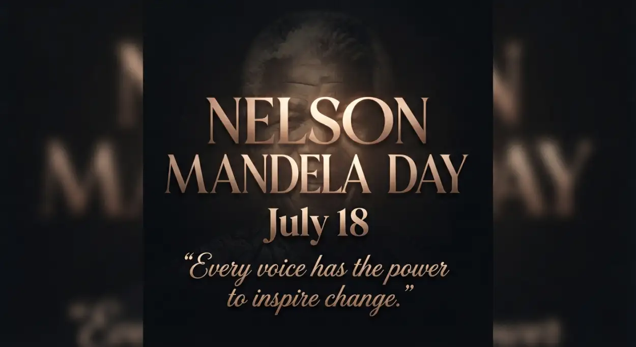 Free Download Nelson Mandela Inspirational Banner Poster 2026 - High Quality Nelson Mandela Poster 2026 Image