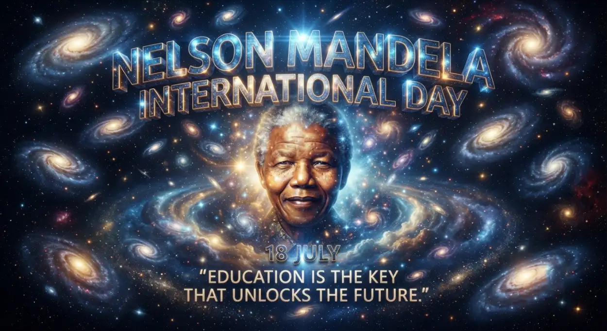 Free Download Nelson Mandela International Day Educational Infographic - High Quality Nelson Mandela International Day 2026 Image