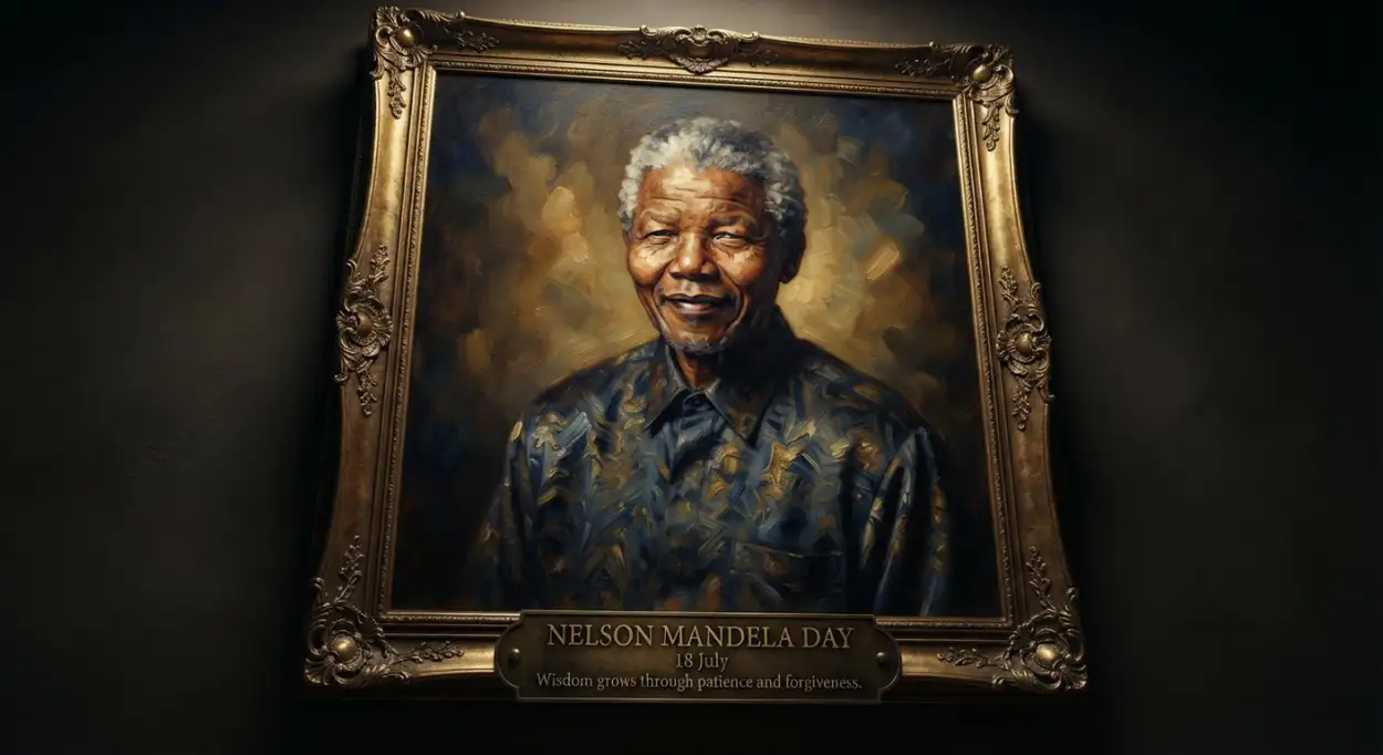 Free Download Nelson Mandela Portrait Size Poster 2026 - High Quality Nelson Mandela Poster 2026 Image