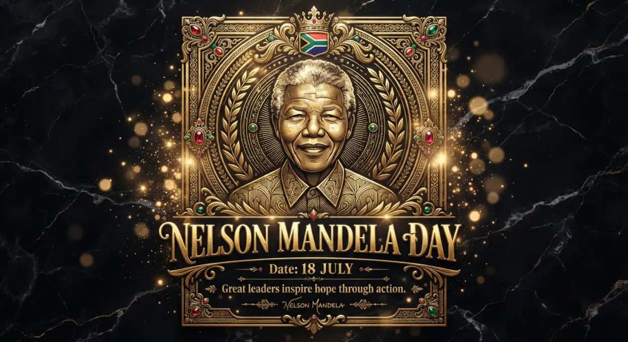 Free Download Nelson Mandela Poster Design Download 2026 - High Quality Nelson Mandela Poster 2026 Image