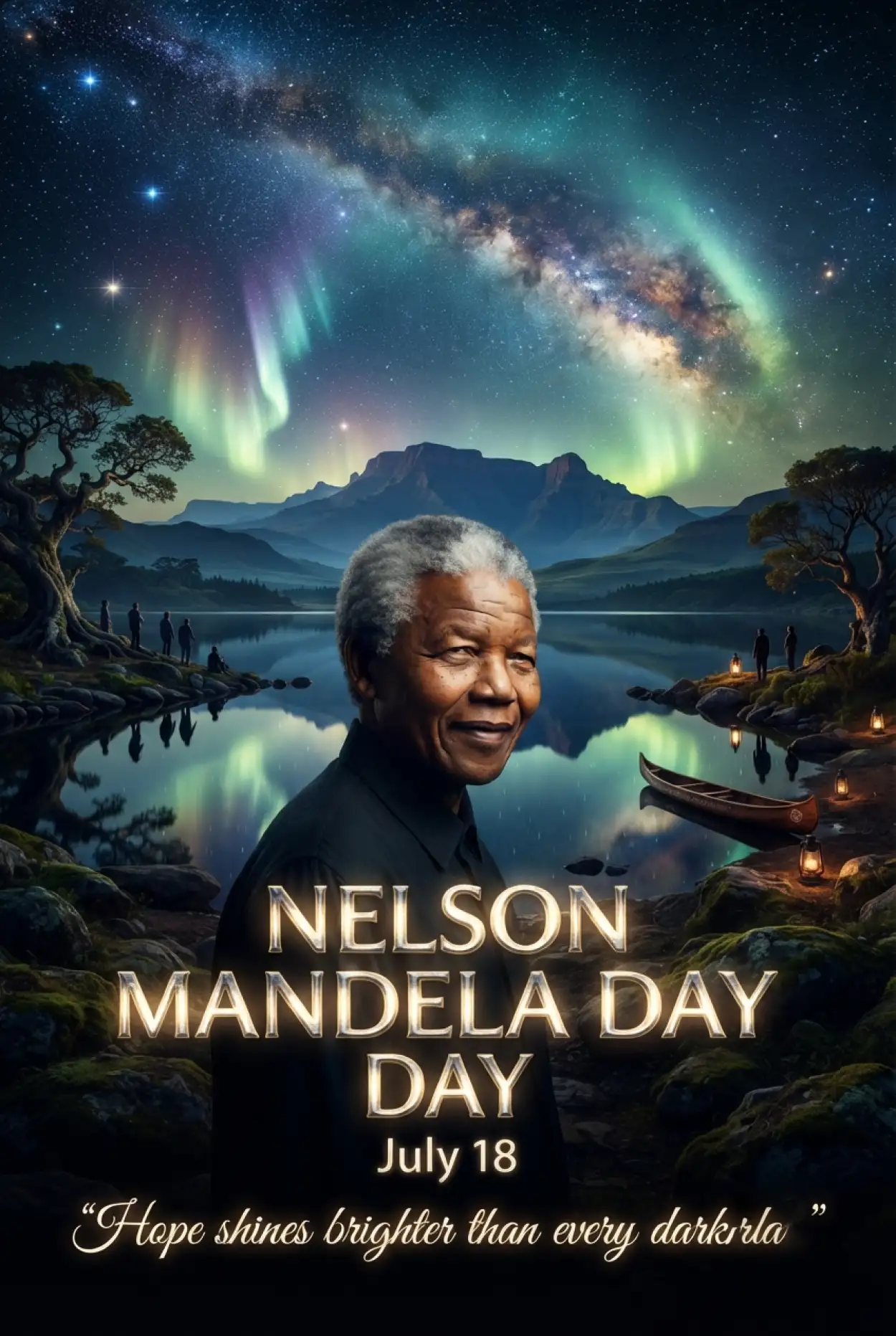 Free Download Nelson Mandela Poster Png 2026 - High Quality Nelson Mandela Poster 2026 Transparent PNG