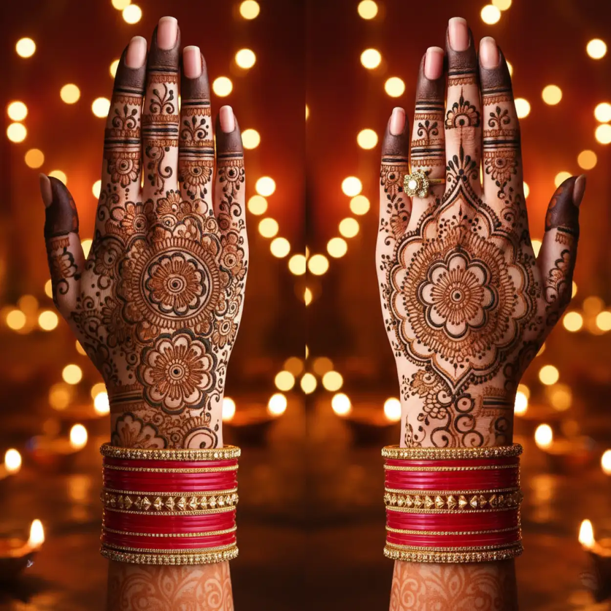 Free Download New Mehndi Design For Navratri - High Quality New Mehndi Design Image