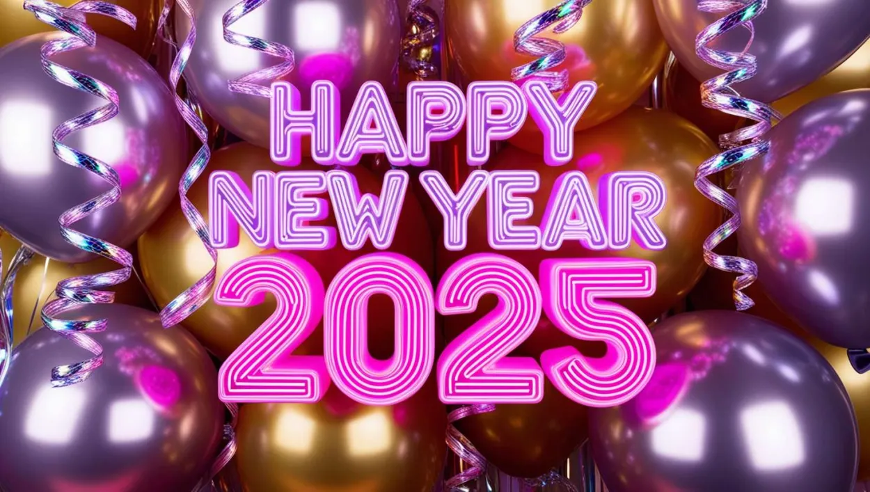Free Download New Year 2025 Wishes For Social Media - High Quality New Year 2025 Social Media Posts Background